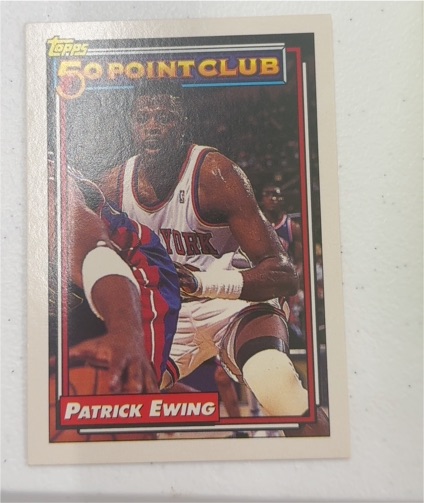 1992-93 Topps #211 Patrick Ewing — front