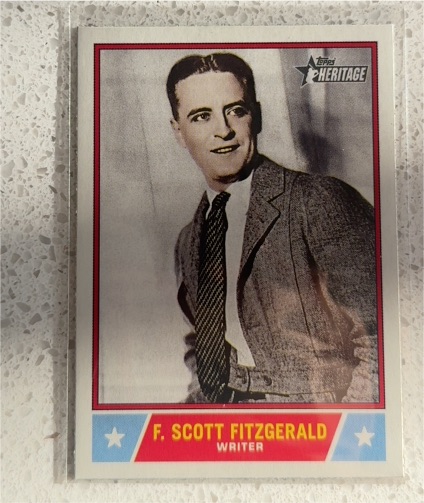 2025 Topps Heritage Notable Americans #NS-70 F. Scott Fitzgerald — front