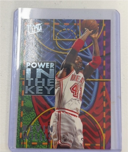 1994-95 Fleer Ultra #10 Kevin Willis Power in the Key — front