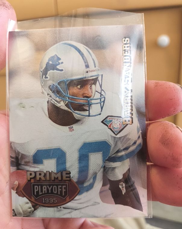 1995 Playoff Prime #20 Barry Sanders — front