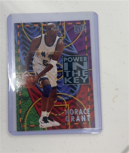 1994-95 Fleer Ultra #3 Horace Grant Power In The Key — front