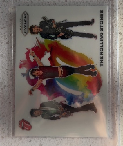 2025 Panini Prizm The Rolling Stones Color Blast — front