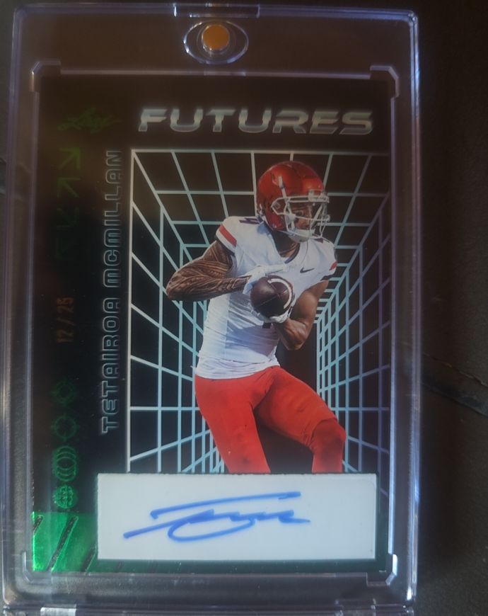 2024 Leaf Futures #A-TM1 Tetairoa McMillan — front