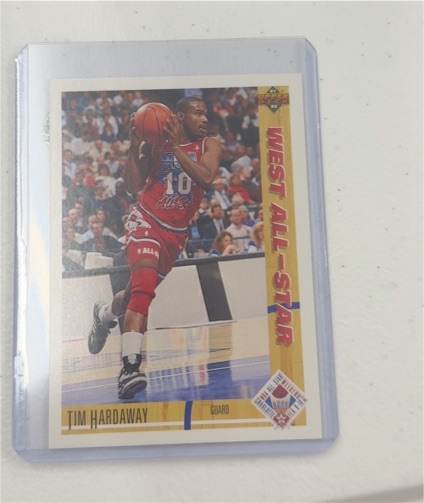 1991-92 Upper Deck #50 Tim Hardaway — front