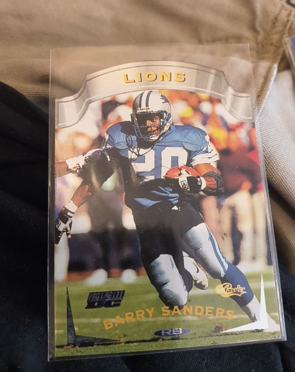 1996 Classic Pro Line III DC #67 Barry Sanders — front