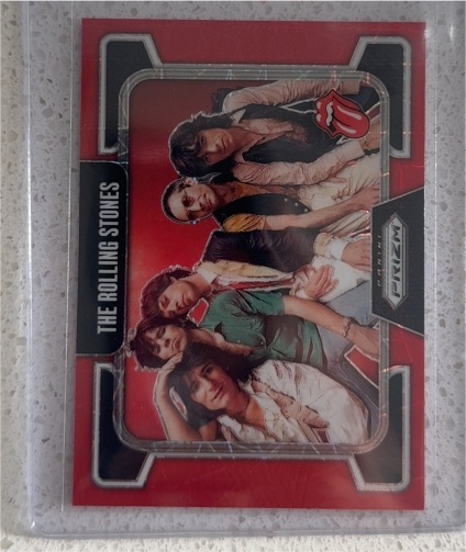 2025 Panini Prizm The Rolling Stones — front