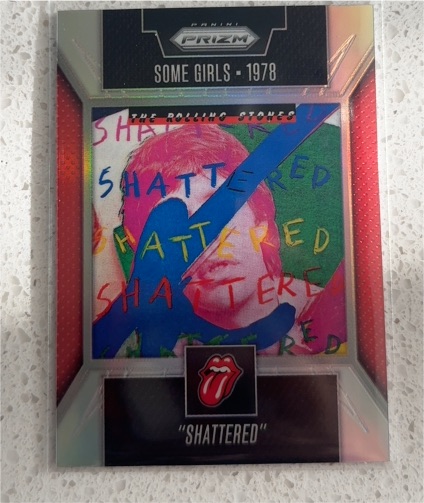 2025 Panini Prizm Rolling Stones #25 Shattered Some Girls 1978 — front