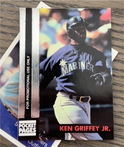 1994 Pocket Pages #NNO Ken Griffey Jr. — front