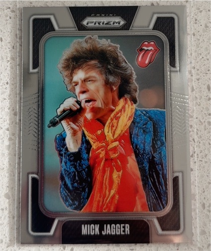2025 Panini Prizm Rolling Stones #52 Mick Jagger — front