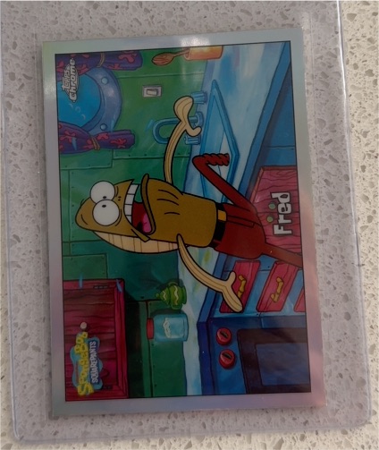 2025 Topps Chrome SpongeBob #33 Fred — front