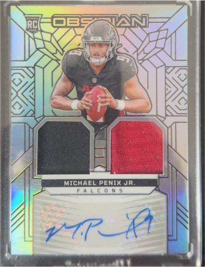 2024 Panini Obsidian #RMI-MPJ Michael Penix Jr. — front