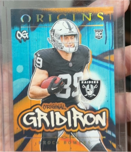 2024 Panini Origins Original Gridiron #4 Brock Bowers — front