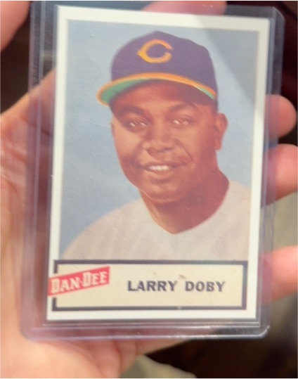 1954 Dan Dee #Larry Doby — front