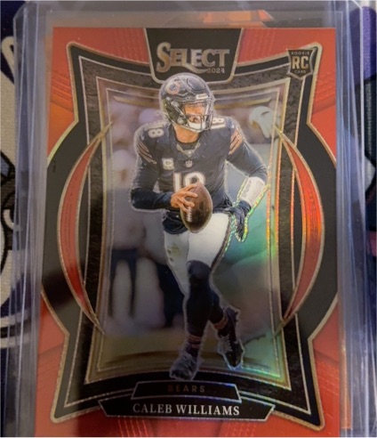 2024 Panini Select Concourse #25 Caleb Williams Rookie — front