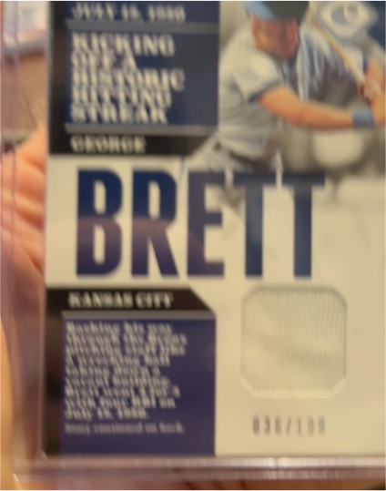2017 Panini Chronicles #036 George Brett — front