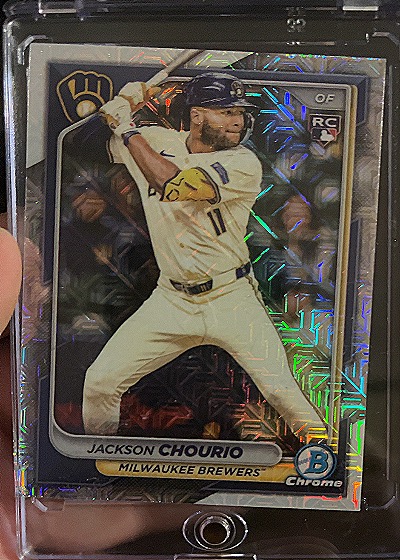 2024 Bowman Chrome #69 Jackson Chourio — front