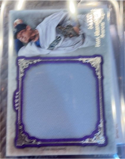2020 Topps Triple Threads Jumbo Relic Seattle Mariners — front