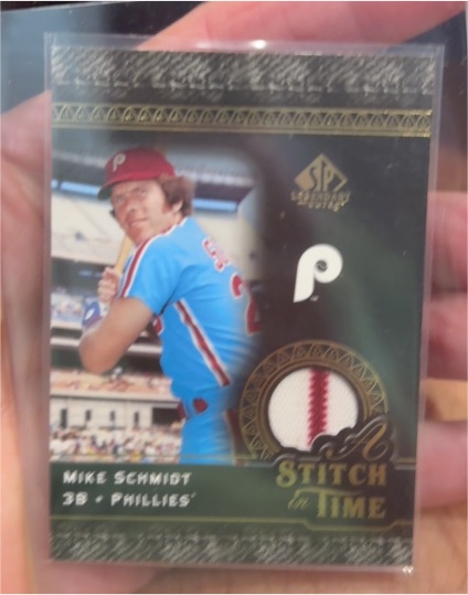 2007 Upper Deck SP Legendary Cuts #ST-M5 Mike Schmidt — front