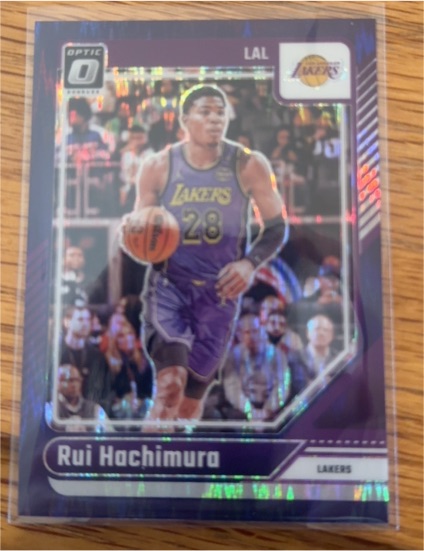 2024-25 Panini Donruss Optic #18 Rui Hachimura — front