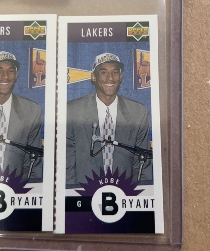 1996-97 Upper Deck Collector's Choice Mini #M129 Kobe Bryant — front