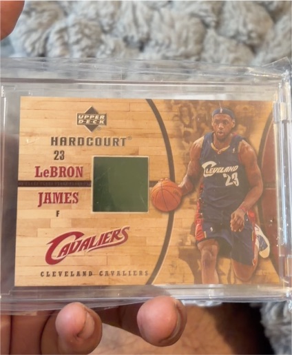 2006 Upper Deck Hardcourt #GF-23 LeBron James — front