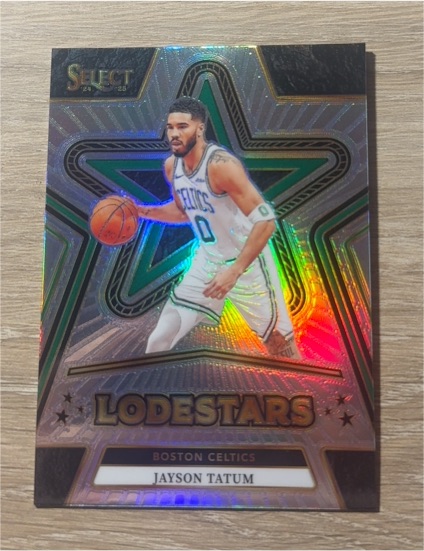 2024-25 Panini Select #5 Jayson Tatum Lodestars — front
