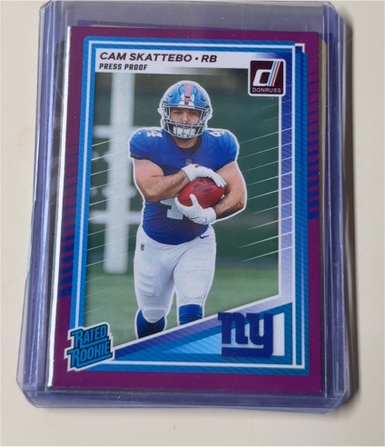 2025 Donruss #302 Cam Skattebo — front
