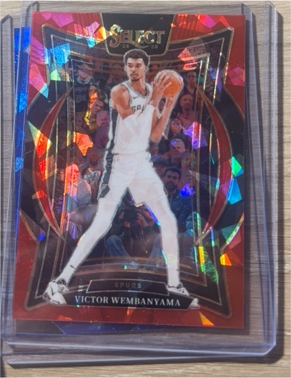 2024-25 Panini Select #9 Victor Wembanyama — front