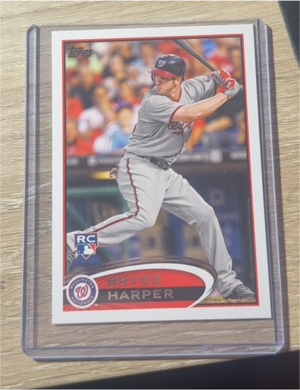 2012 Topps #661 Bryce Harper — front