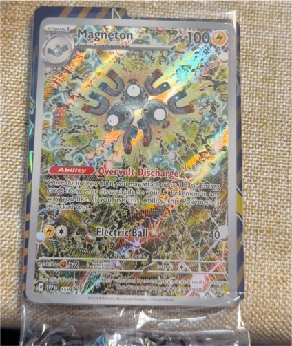 2024 Pokemon Scarlet & Violet Black Star Promo #159 Magneton — front