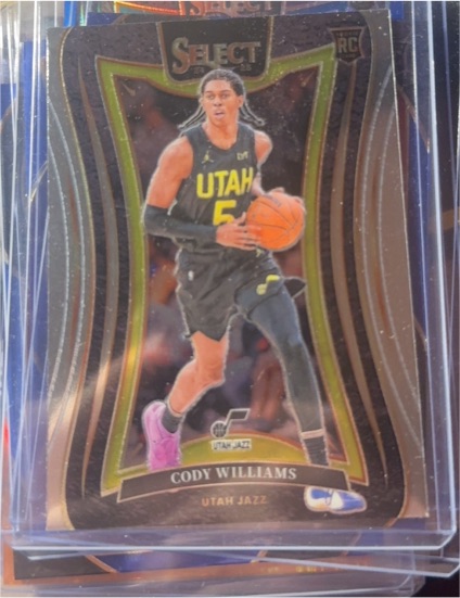 2024-25 Panini Select #394 Cody Williams — front