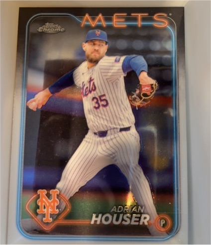 2024 Topps Chrome Update #USC58 Adrian Houser — front