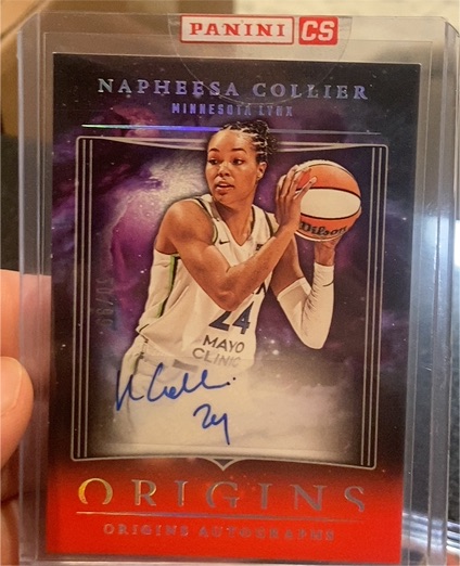 2024 Panini Origins WNBA Origins Autographs #OA-NC Napheesa Collier — front