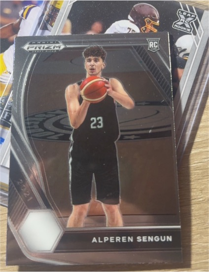 2021-22 Panini Prizm Draft Picks #42 Alperen Sengun — front