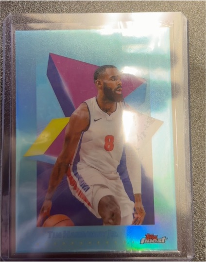 2024-25 Topps Finest #30 Tim Hardaway Jr. — front