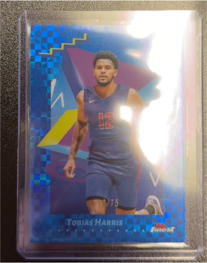 2024-25 Topps Finest #124 Tobias Harris — front