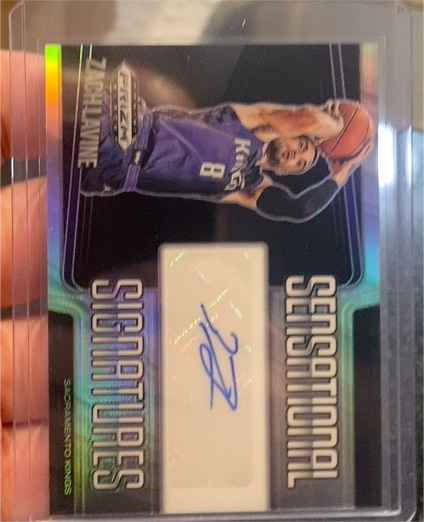2024-25 Panini Prizm Black Sensational Signatures Kevin Huerter — front