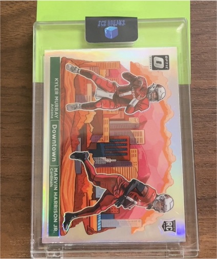 2024 Panini Donruss Optic Downtown Duos #15 Kyler Murray, Marvin Harrison Jr. — front