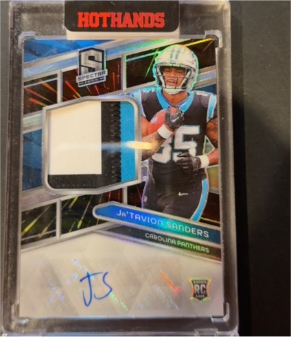 2024 Panini Spectra #26 Ja'Tavion Sanders — front