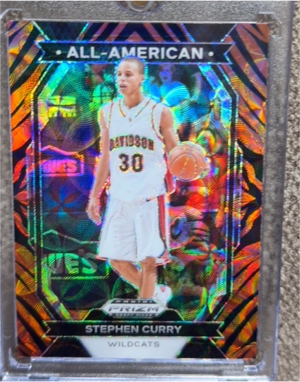 2024 Panini Prizm Draft Picks #13 Stephen Curry All-American — front
