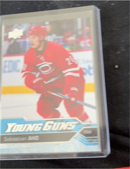 2016-17 Upper Deck Young Guns #210 Sebastian Aho — front