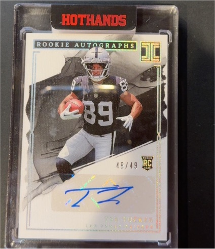 2023 Panini Impeccable #48/49 Tre Tucker Rookie Autograph — front