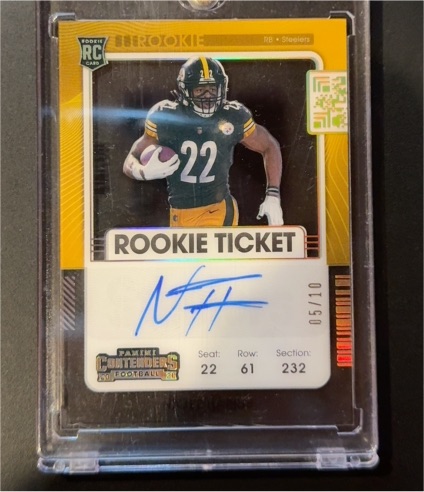 2021 Panini Contenders Rookie Ticket #232 Najee Harris — front