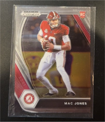 2021 Panini Prizm Draft Picks #104 Mac Jones — front