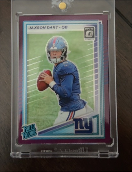 2025 Panini Donruss Optic #400 Jaxson Dart — front