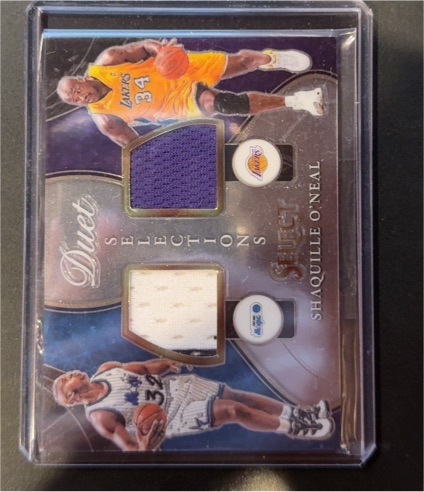 2020-21 Panini Select Duet Selections #DS-SHAQ Shaquille O'Neal — front
