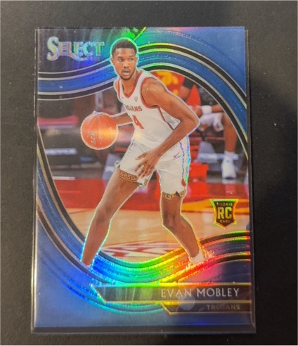 2021 Panini Chronicles Draft Picks Select #277 Evan Mobley — front