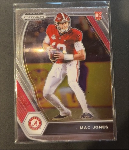 2021 Panini Prizm Draft Picks #104 Mac Jones — front