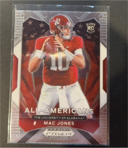 2021 Panini Prizm Draft Picks All-American #183 Mac Jones — front