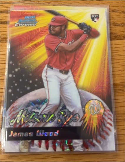 2025 Bowman Chrome #MR-5 James Wood — front
